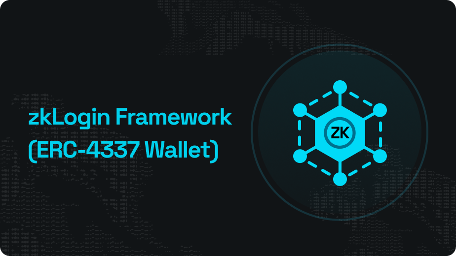 zkLogin Framework (Based on 4337 Contract Wallet)