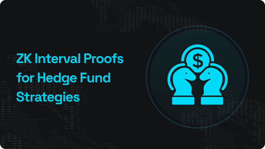 Verifiable Scheme for Hedge Fund Investment Strategies Based on ZK Interval Proofs