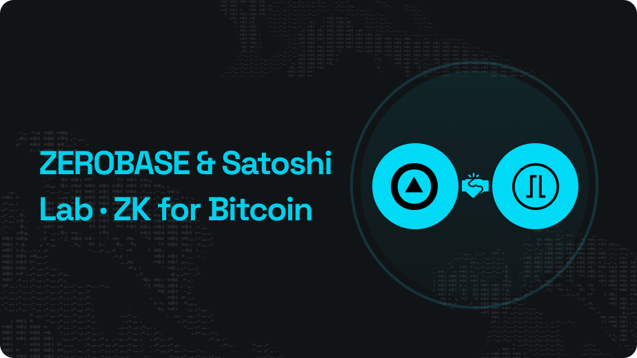 ZEROBASE and Satoshi Lab Collaborate to Bring ZK into the Bitcoin Ecosystem