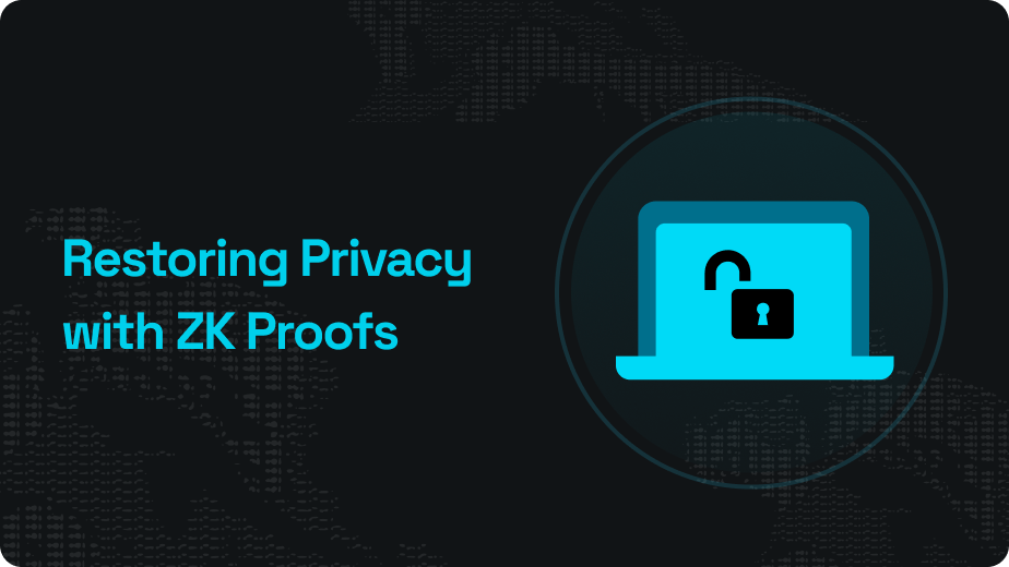 Restoring privacy with zero-knowledge proof